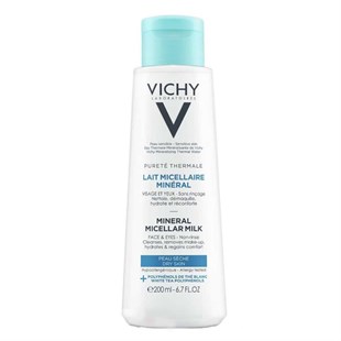 Vichy Purete Thermale Mineral Micellar Milk 200 ml - Kuru ve Hassas Ciltler