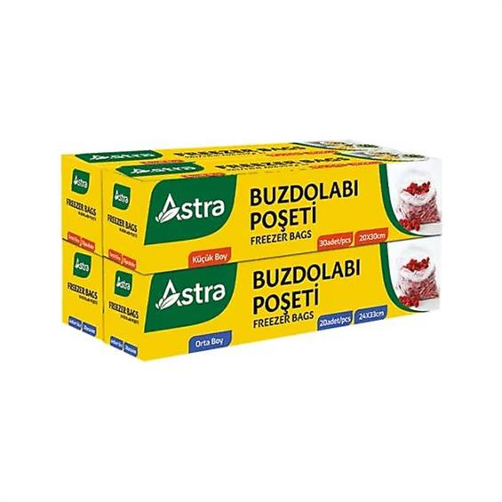 Astra Buzdolabı Poşeti 24x3 & 3+1 Hediyeli