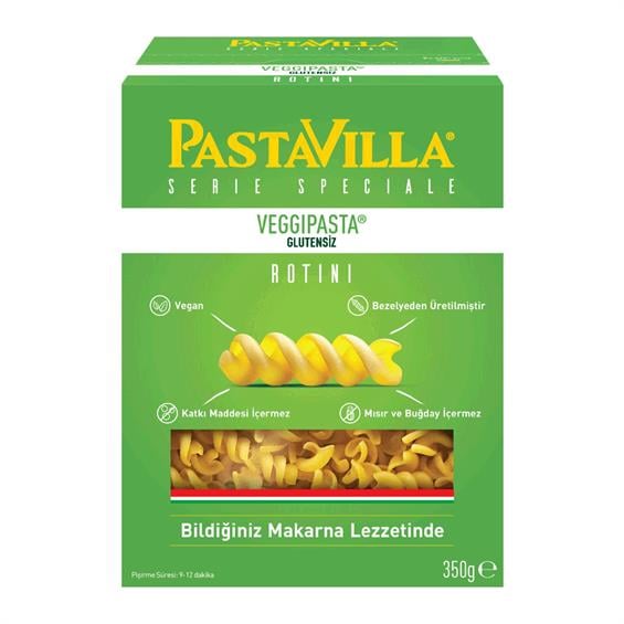 Pastavilla Veggi Glutensiz Makarna 350 gr