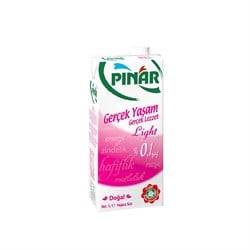 Pınar Extra Light Yağsız Süt 1 Lt