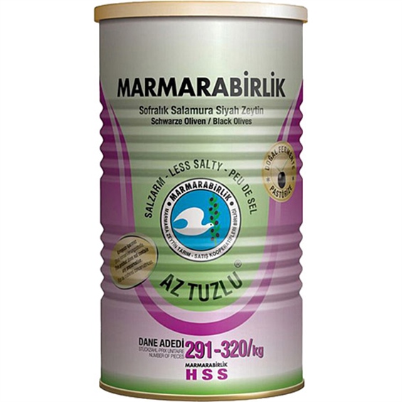 Marmarabirlik Hususi Az Tuzlu  Zeytin 800 gr.