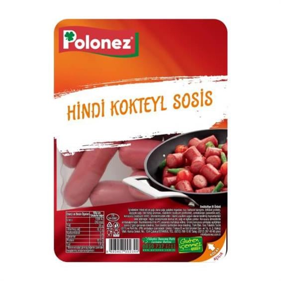 Polonez Hindi Kokteyl Sosis 220 gr