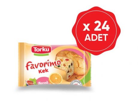 Torku Meyveli Kek 35 Gr x 24 Adet