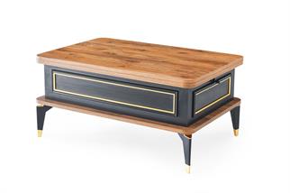 Karataş AN-9487 Aanka Sihirli Sehpa Ceviz-Siyah