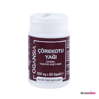 Ogansia Çörekotu Yağı 500 mg 60 Kapsül