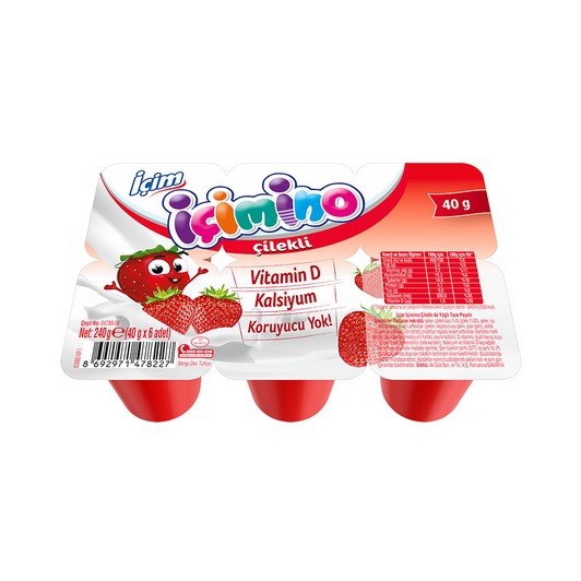 İÇİMİNO BÜY.KÜPÜ ÇİLEK 6X45 GR 