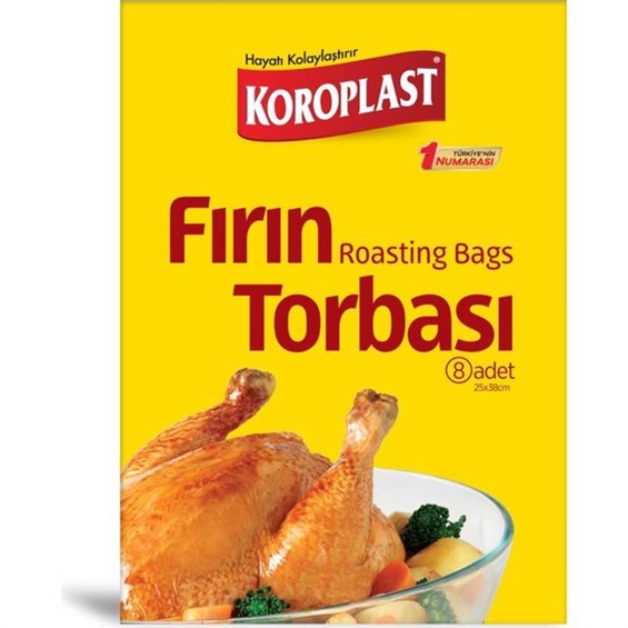 Koroplast Fırın Torbası 25*38 cm