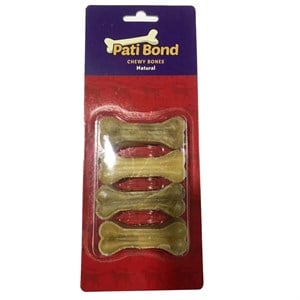 Patibond Naturel Pres Kemik 7,5 Cm 4 Lü Paket