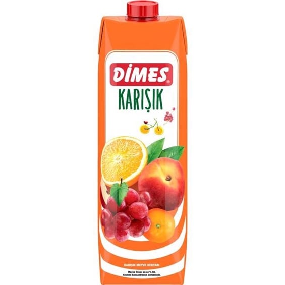 Dimes Meyve Suyu Karışık 1 lt