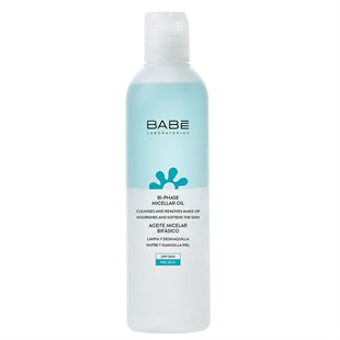 Babe Bi-Phase Miceler Oil 250 ml Çift Fazlı Suya Dayanıklı Makyaj Temizleme Suyu