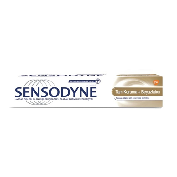 Sensodyne Diş Macunu Tam Koruma ve Beyazlatıcı 50 ml