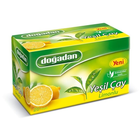 Doğadan Yeşil Çay Limonlu 35 Gr