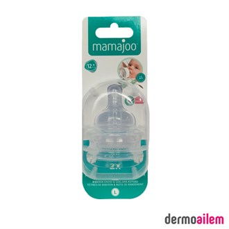 Mamajoo Cam Biberon Emziği L No.3 12 ay + & Saklama Kutusu