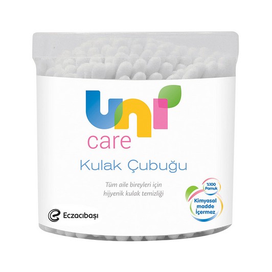 UniCare Uni Care Kulak Çubuğu 100 Adet