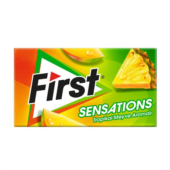 First Sensations Tropikal Meyve Aromalı Sakız