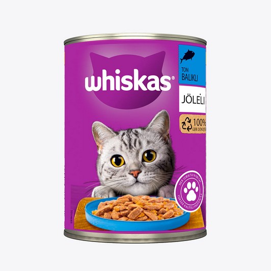 WHİSKAS KEDİ MAMASI YAŞ 400GR TON BALIKLI