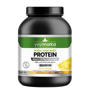 Yeşilmarka Doğal Whey Protein Tozu Ananas 1540 gr
