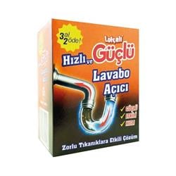 Lofçalı Hızlı ve Güçlü Lavabo Açıcı 3*40 Gr 3 al 2 öde