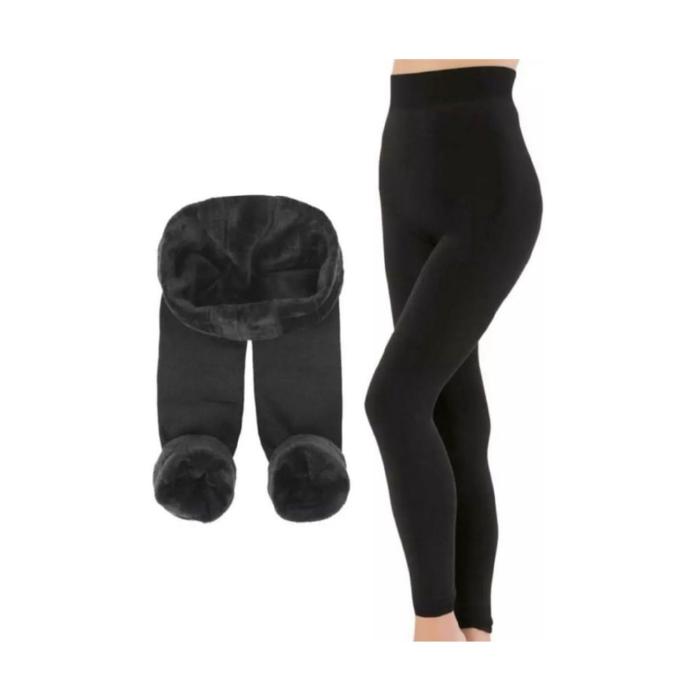 Ceoberry Kadın Termal Peluş Tayt