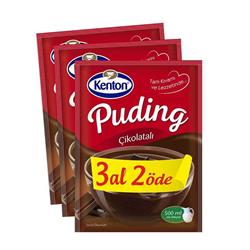 Kenton Puding Çikolatalı 3 Al 2 Öde  3*100 Gr