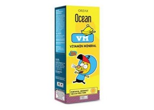 Ocean VM Portakal Aromalı Şurup Kral Şakir 150 ml