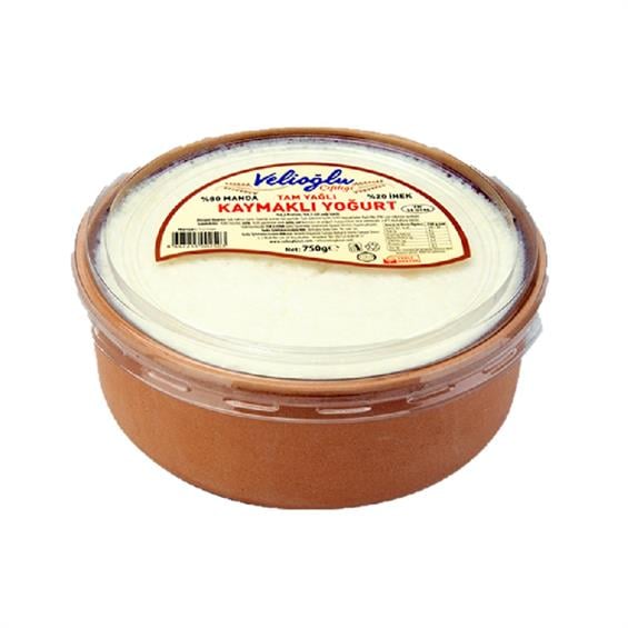 Velioğlu Manda Sütlü Çömlek Yoğurdu 750 gr