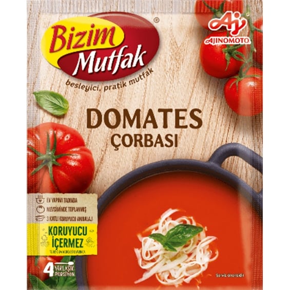 Bizim Hazır Çorba Domates 65 gr