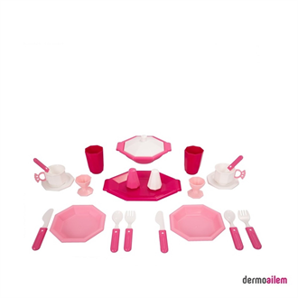 Polesie Retro Çocuk Yemek Takımı