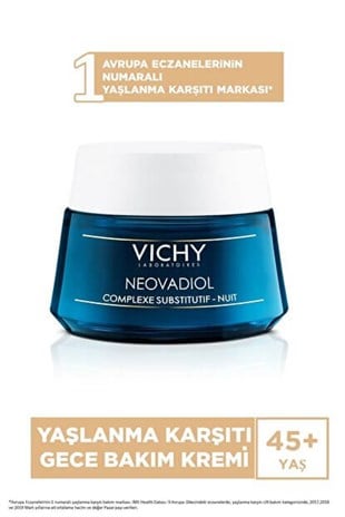 Vichy Neovadiol Gece Bakım Kremi 50 ml
