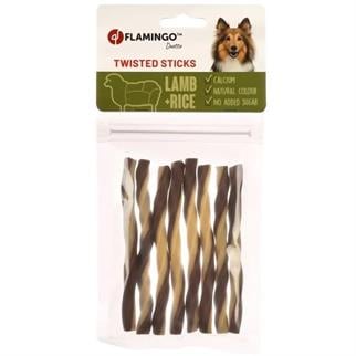 Flamingo Duetto Twisted Kuzulu Dental Çubuk 85 gr 8 li