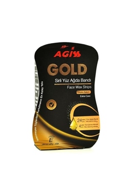 Agiss Yüz Ağda Bandı 24 lü Gold