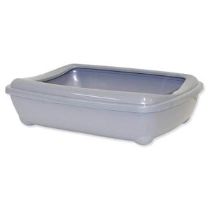 Petstyle Kitty Açık Kedi Tuvaleti 49.5 X 38 X15 Cm Gri