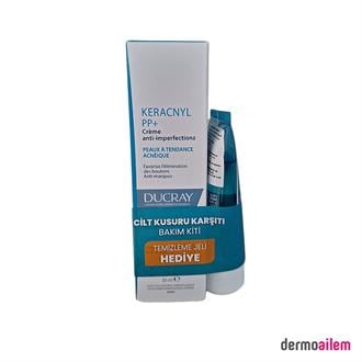 Ducray Keracnyl PP+ Creme 30 ml + Keracnyl Jel 40 ml Hediye