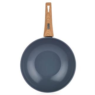 Schafer Fiesta 28 Cm Seramik Wok Tava 1 Parça-Siyah