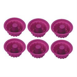 Freecook Silikon Kek Kalıbı 6lı 090