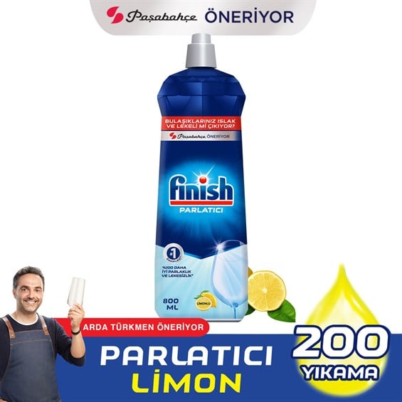 Finish Bulaşık Makinesi Parlatıcı Limon 800 ml 