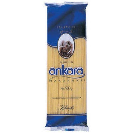 Nuhun Ankara Spagetti Makarna 500 Gr