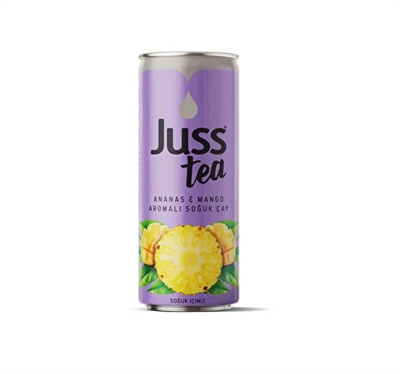 JUSS TEA SOGUK CAY ANANAS MANGO 250ML