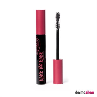 PuroBio Black To Black Maskara Volume Extra - Siyah 99 ml