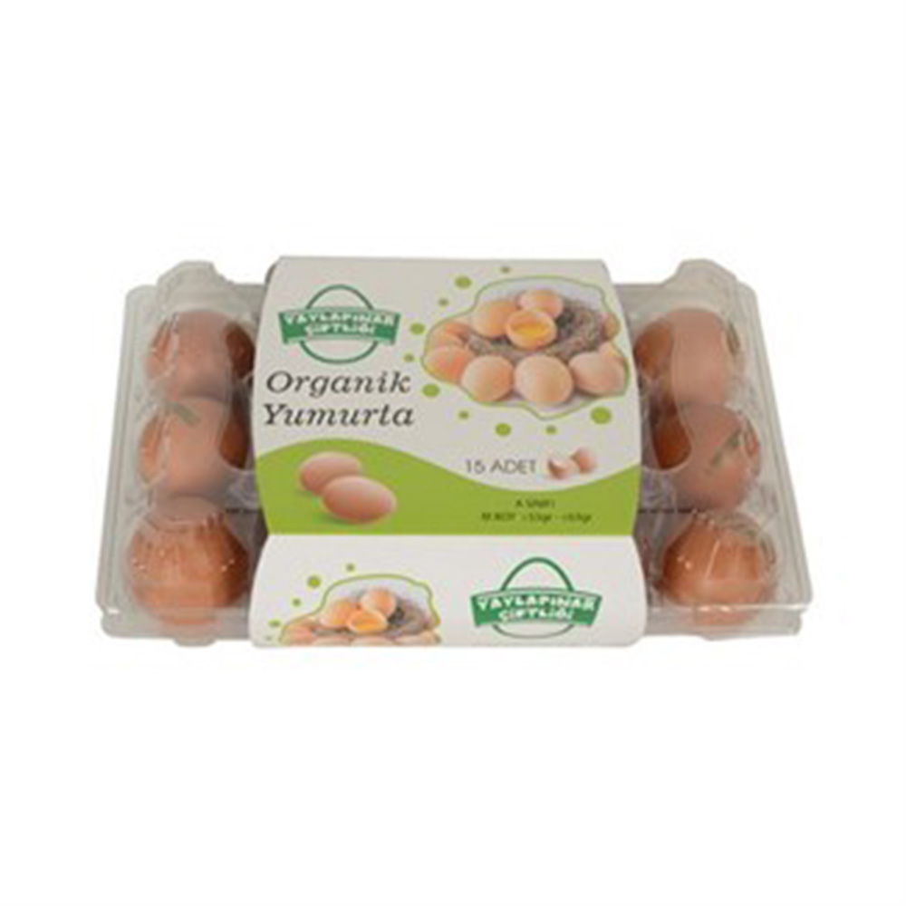 Yaylapınar Çiftliği Organik Yumurta 15'li