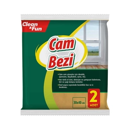 Clean & Fun Cam Bezi 2'li 30x40 