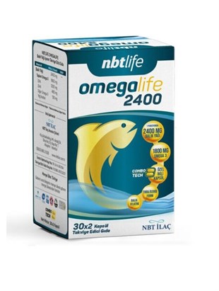 NBT Life Omegalife 2400 60 Kapsül