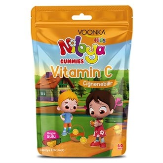 Voonka Kids Niloya Gummies Vitamin C Çiğnenebilir 60 Tablet