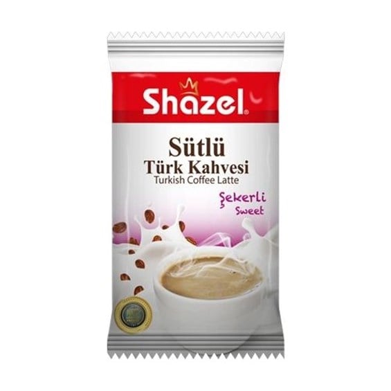 Shazel Sütlü Türk Kahvesi Şekerli 11 gr