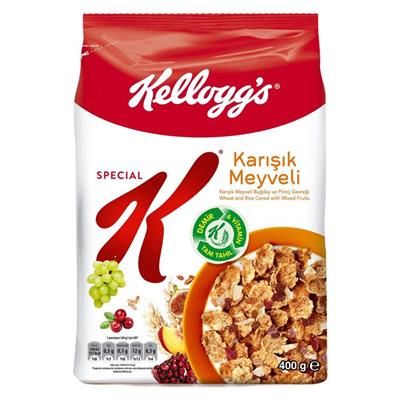 ÜLKER K-FLAKES 400gr KIRMIZI MEYVE PoSet