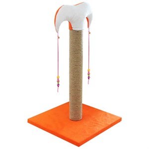 Bedspet Palyaço Kedi Tırmalama Turuncu