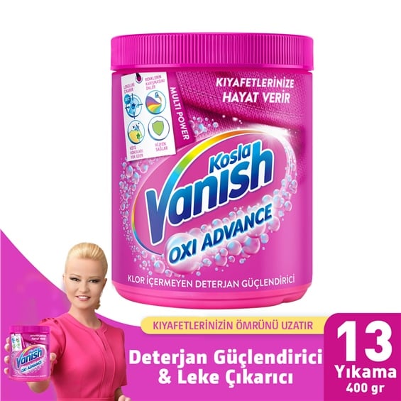 Vanish Multipower Leke Çıkarıcı & Deterjan güçlendirici Toz 400 gr