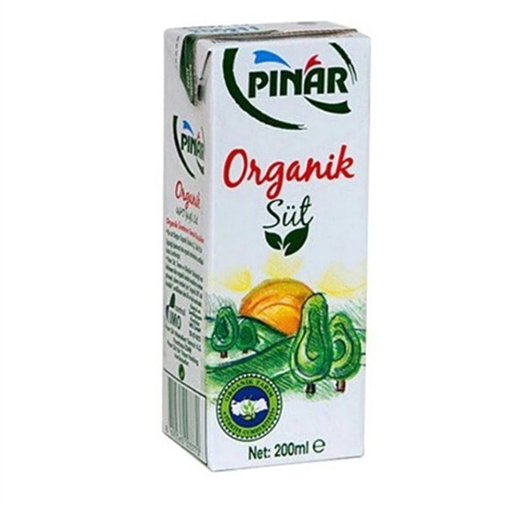 Pınar Organik Süt 200 ml
