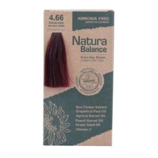 Natura Balance Organik Krem Saç Boyası 60 ml - 4.66 Yoğun Kızıl