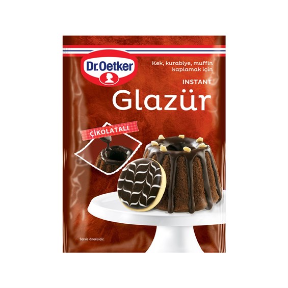 Dr.Oetker Çikolatalı Toz Glazür Karışımı 85 gr